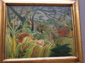 Henri Rousseau; Surprised! (1891) The National Gallery